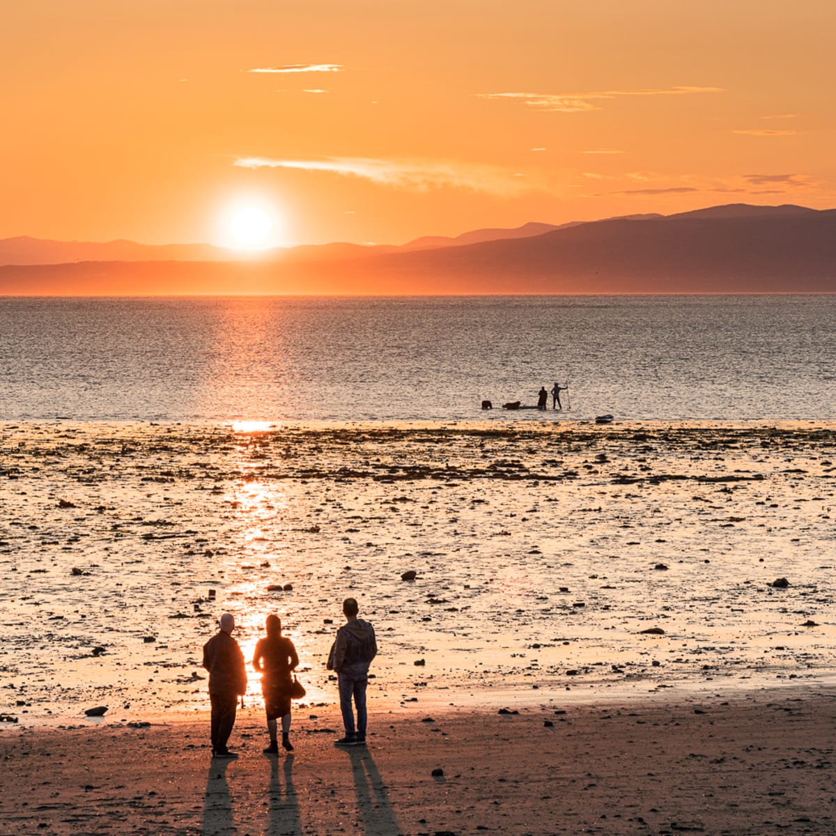 coucher de soleil