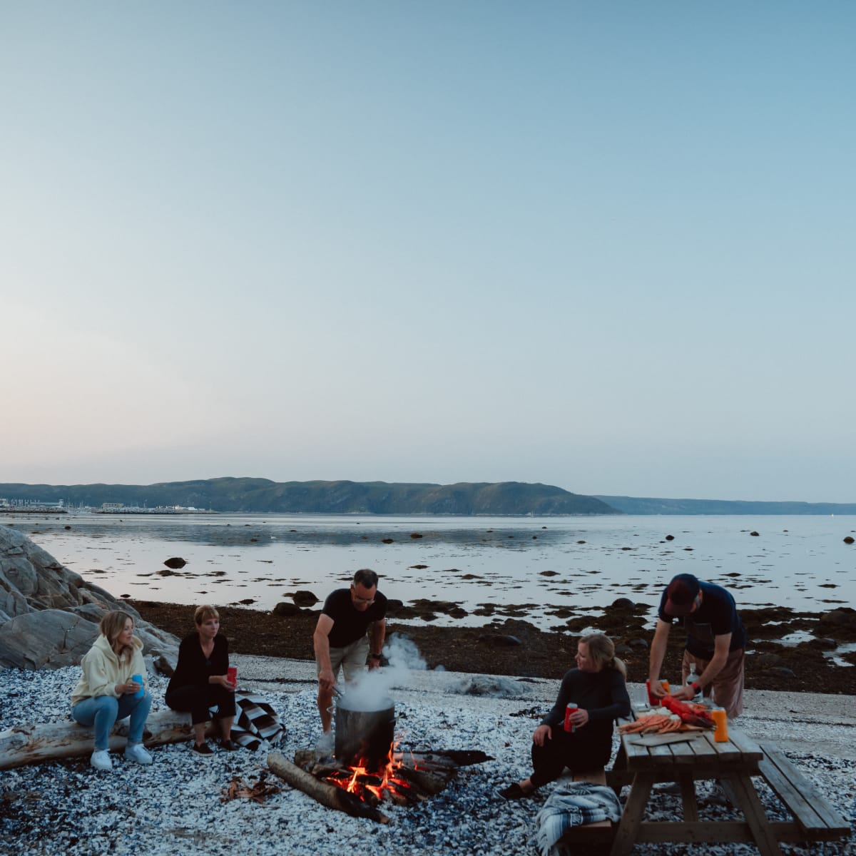 Côte Nord Plage Baie Comeau