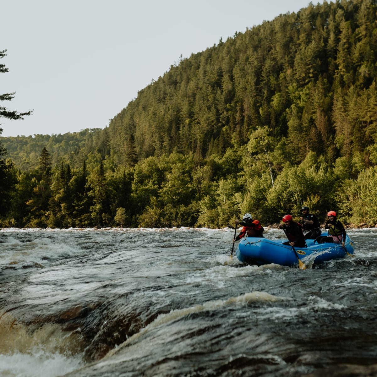 Nature in Mékinac, Mauricie.