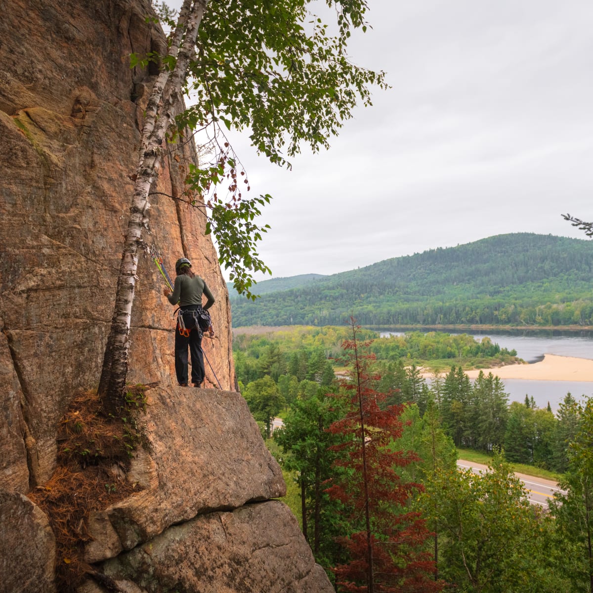 Nature in Mékinac, Mauricie.