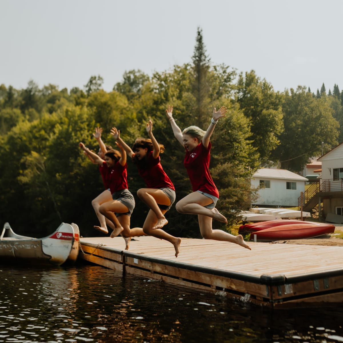 Nature in Mékinac, Mauricie.