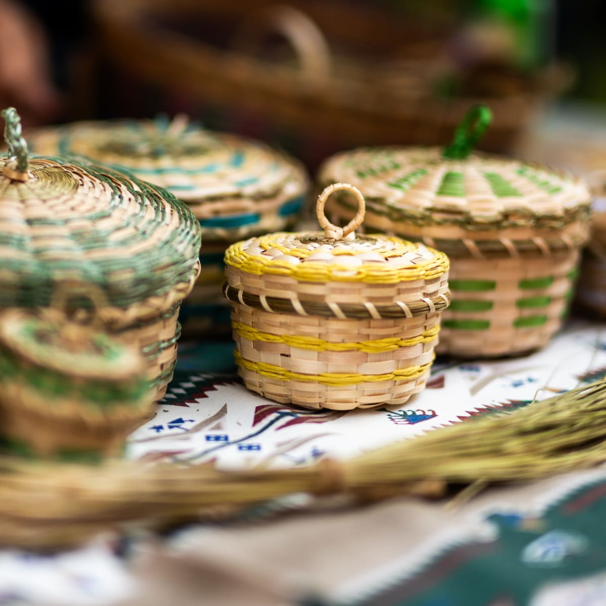 Tourisme Odanak : souvenir vannerie