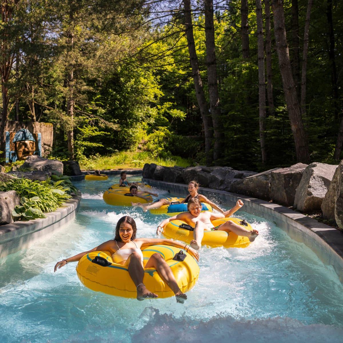 Village Vacances Valcartier - Parc aquatique extérieur.