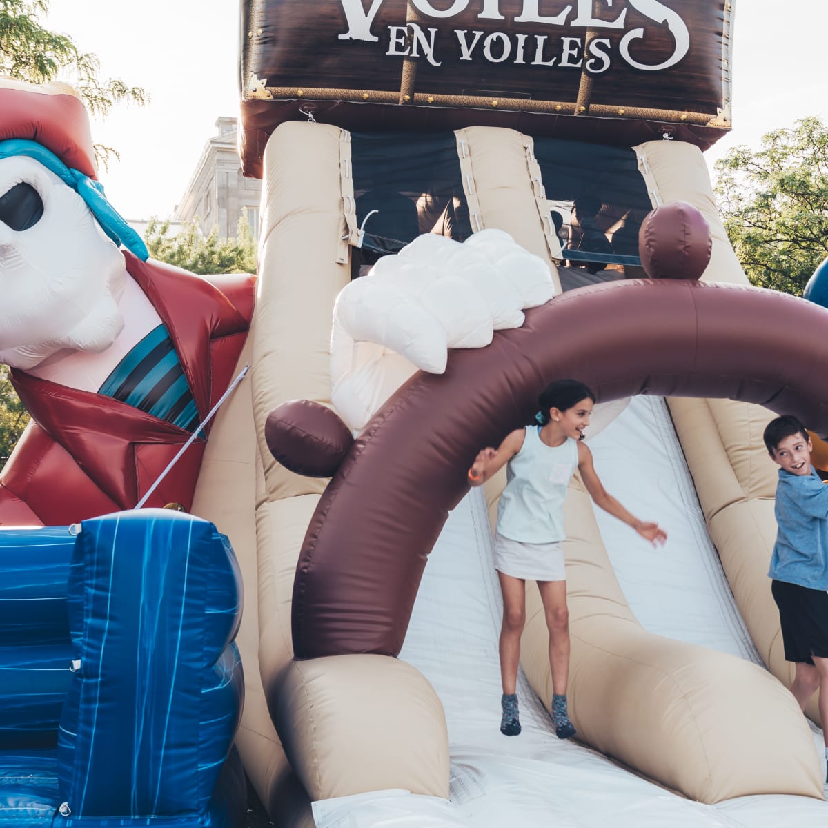 jeux gonflables.