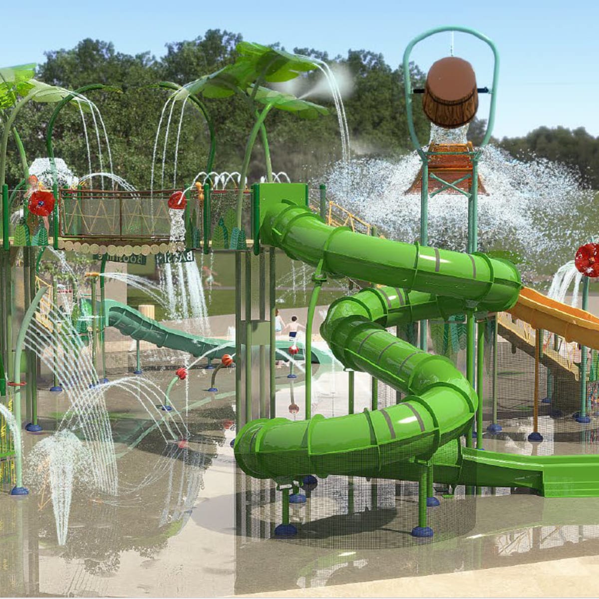 Parc aquatique du Zoo de Granby