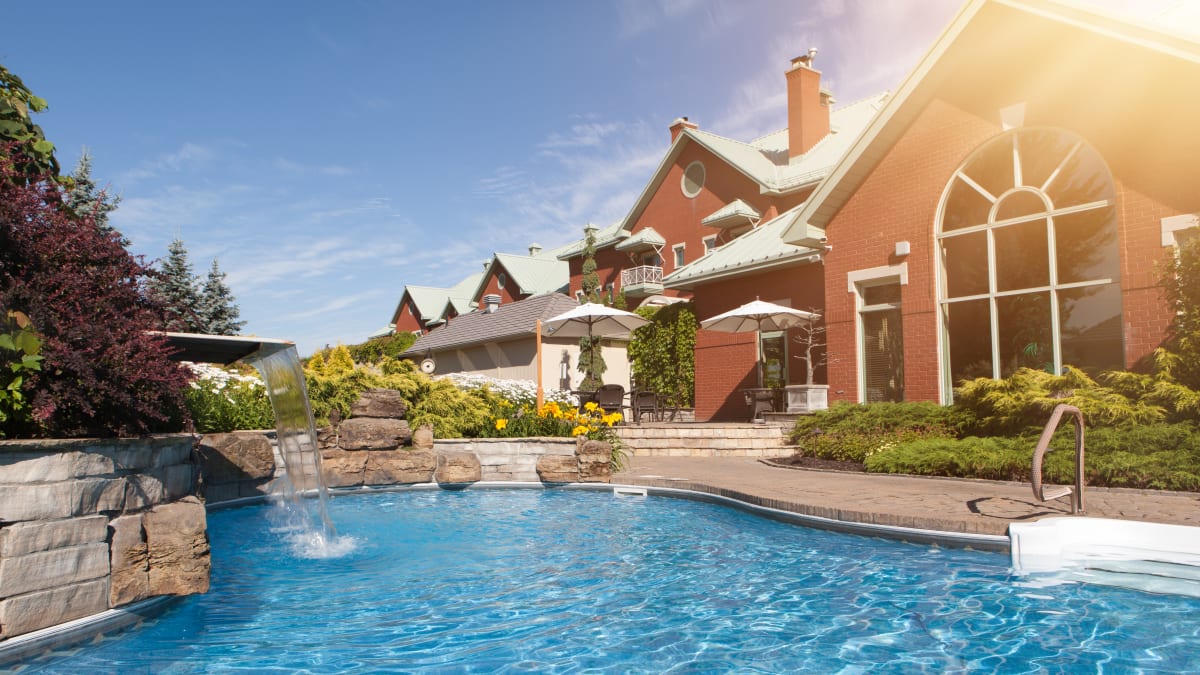Espace Aqua-Détente à l'Auberge Godefroy.