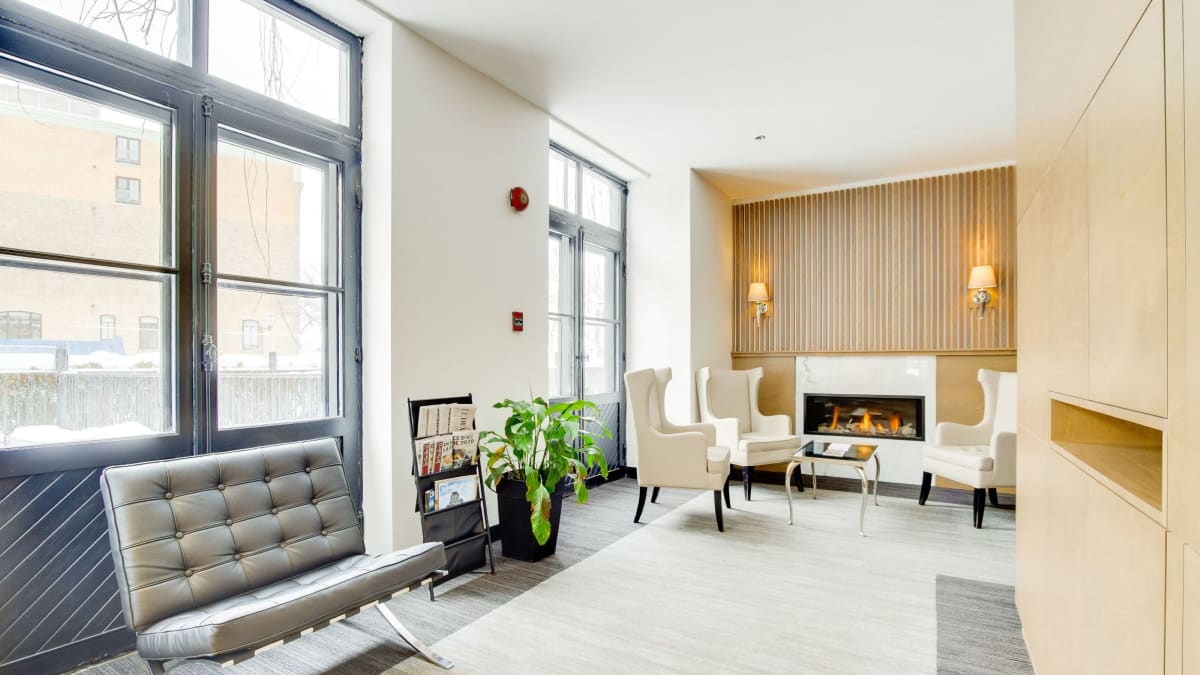The lobby at Hotel Port-Royal