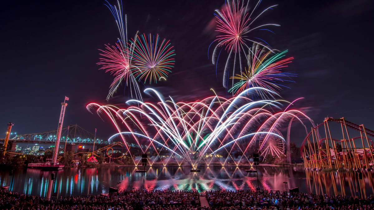 Fireworks.