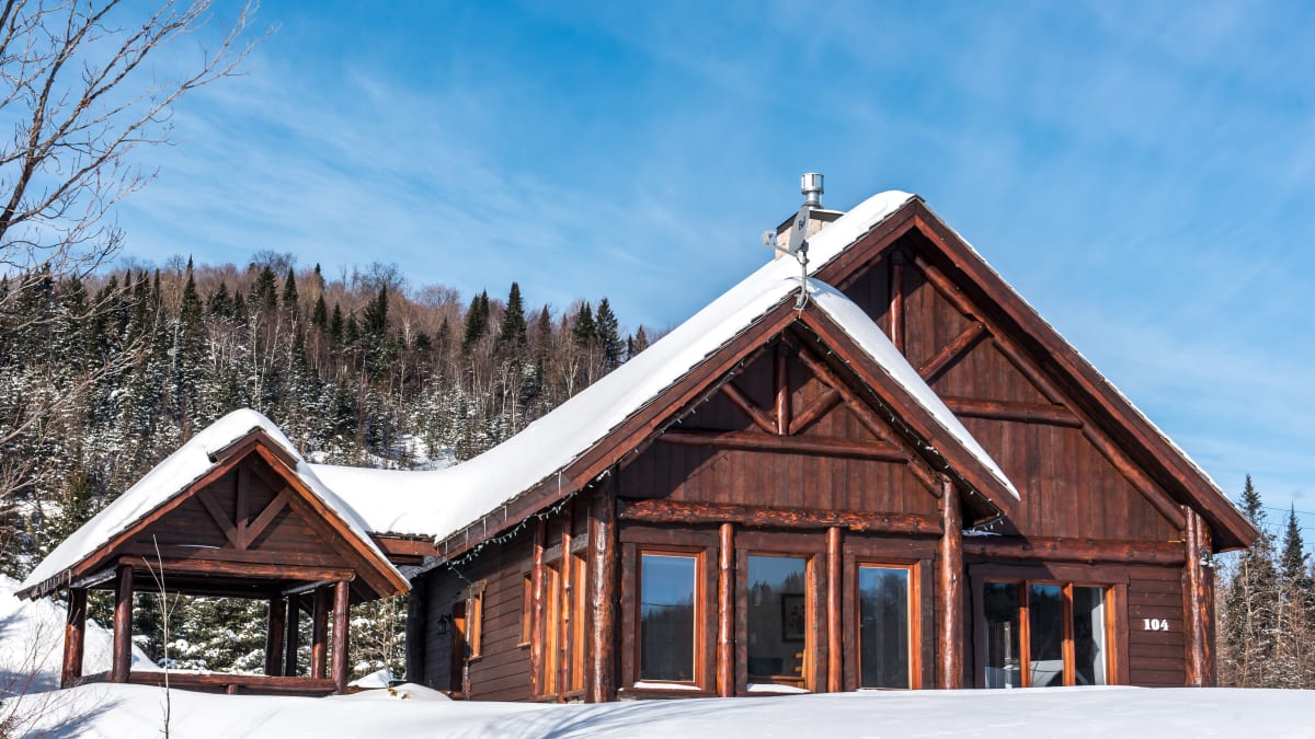 Chalets Royal Laurentien in winter