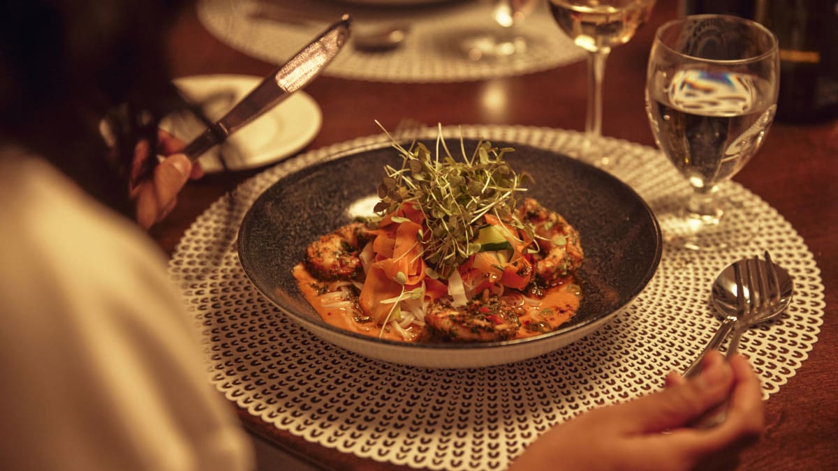 Assiette de Cuisine Tonique au Spa Eastman