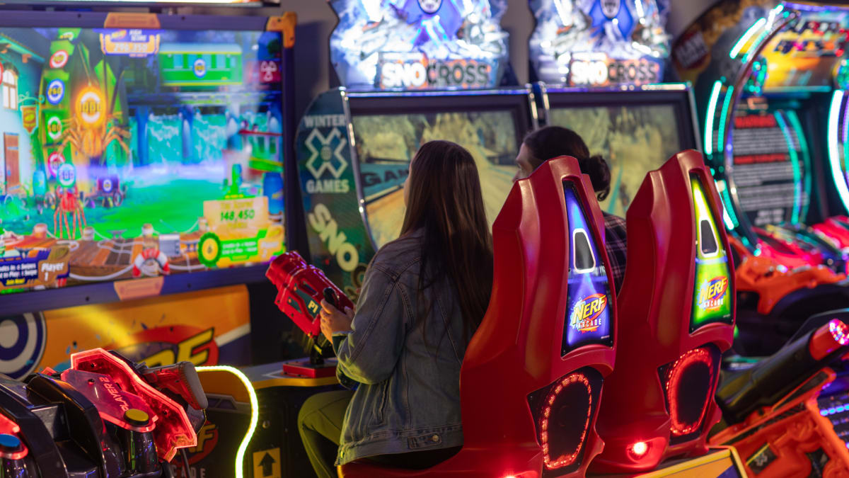 Jeux d'arcades.