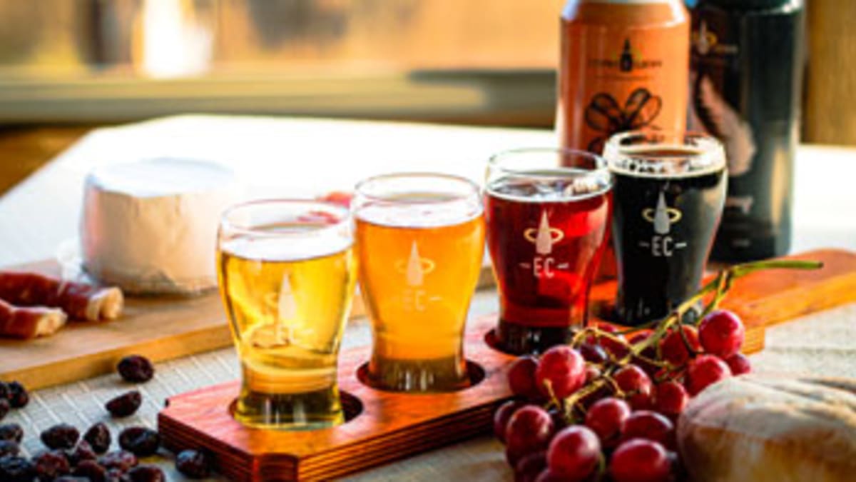 Craft beer tasting