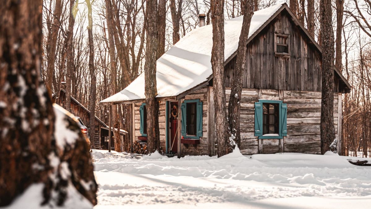 Maisonette pour hébergement à la Sucrerie de la Montagne
