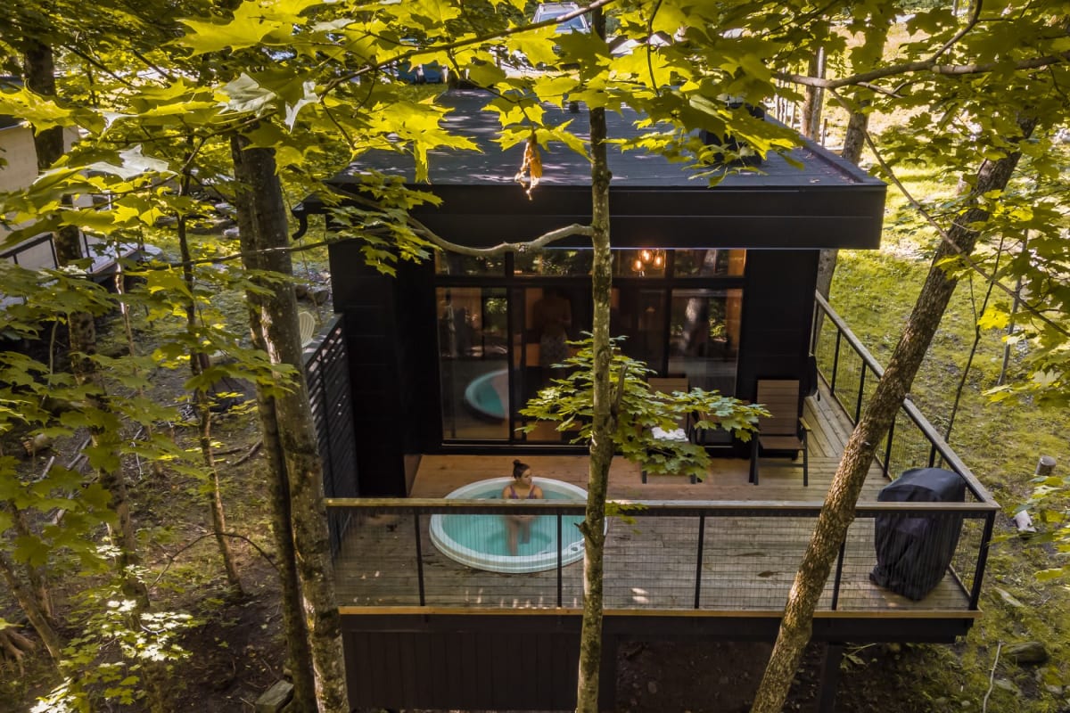 Chalet avec spa
