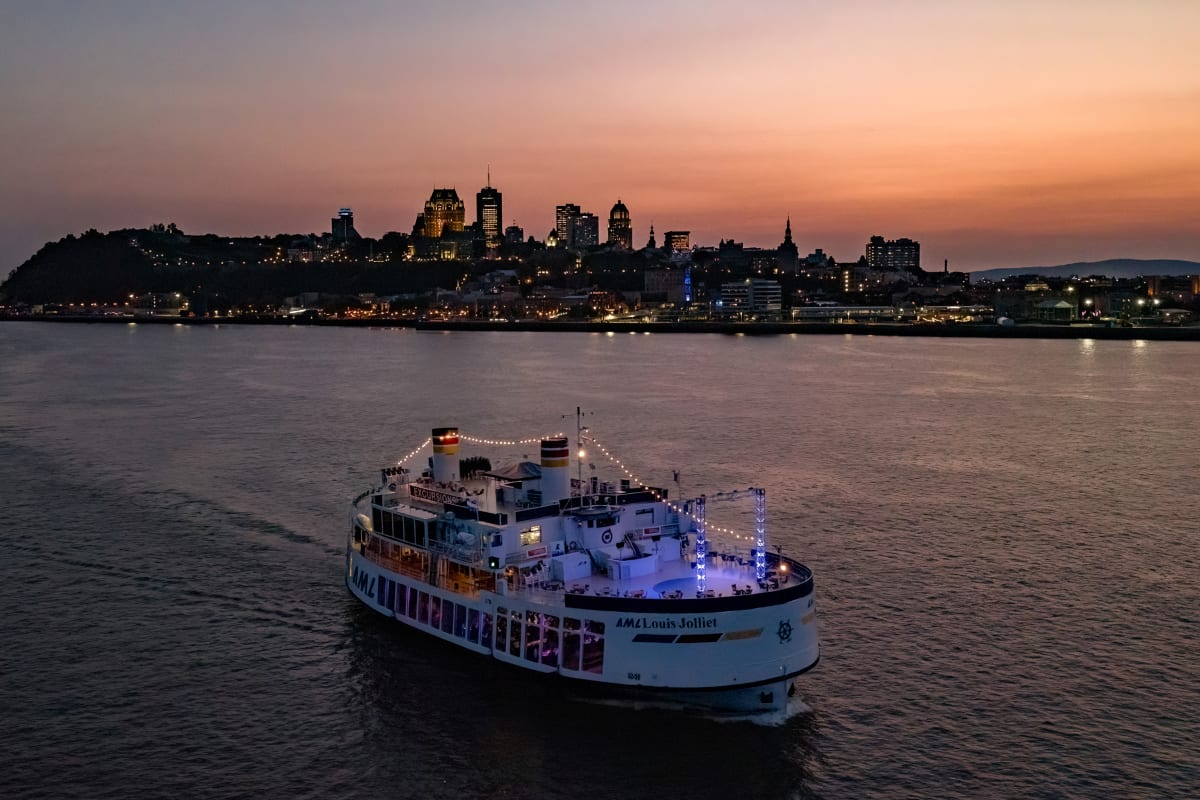 Souper-croisière à Québec