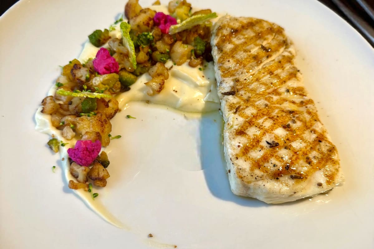 Flétan grillé au beurre de Myrique Baumier