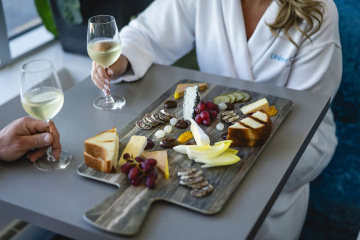Hôtel Universel Rivière-du-Loup - assiette de fromages fins