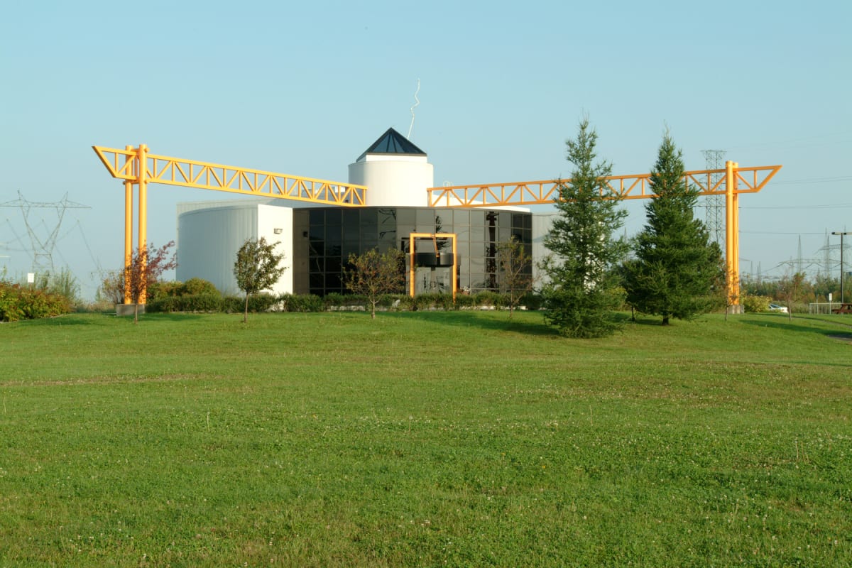 Centrale hydroélectrique.