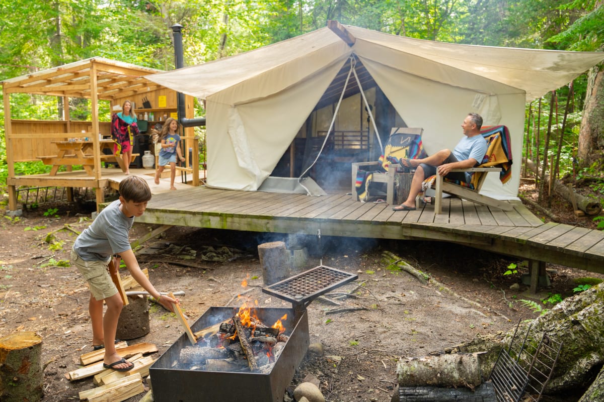 Les pourvoiries des Laurentides - Le plein air en pourvoirie!