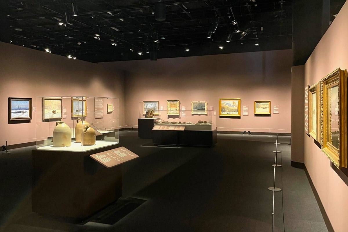 Exposition au Musée canadien de l'histoire.