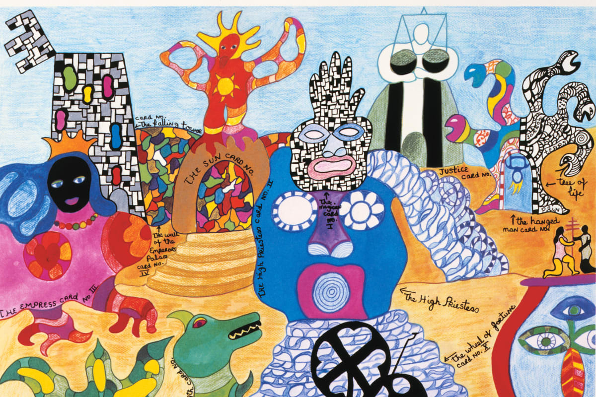 Jardin des Tarots de Niki de Saint Phalle