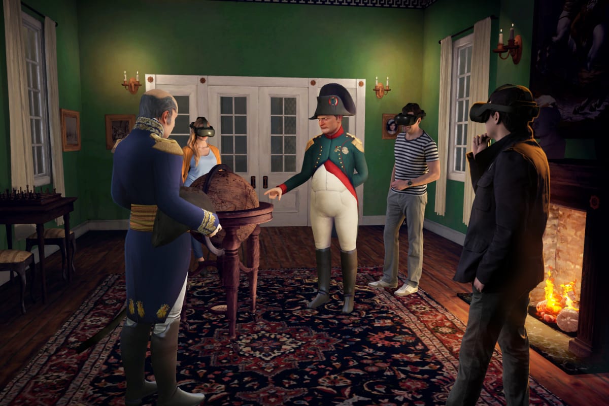 Napoléon l'épopée immserive en réalité virtuelle.