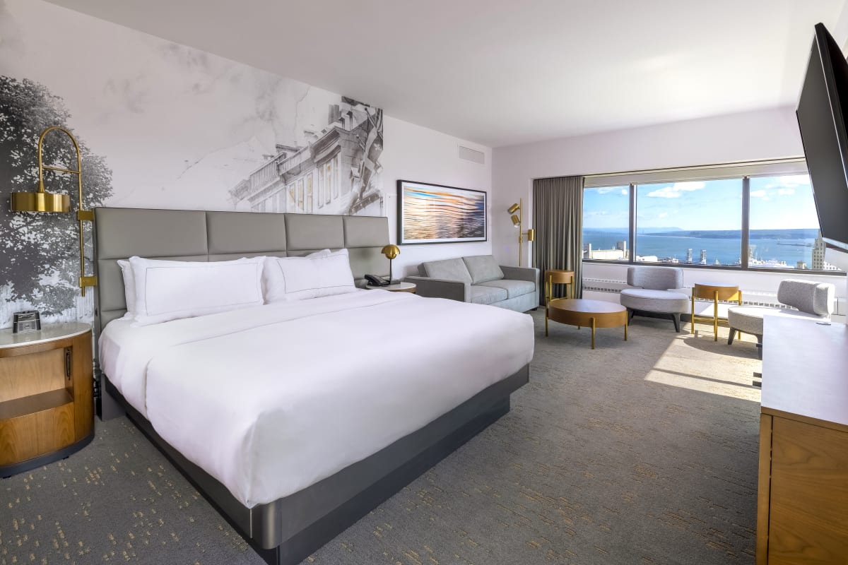Chambre d'hôtel au Hilton Québec