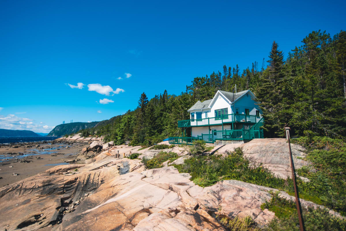 Hébergement au bord du fjord au Centre de vacances Ferme 5 Étoiles