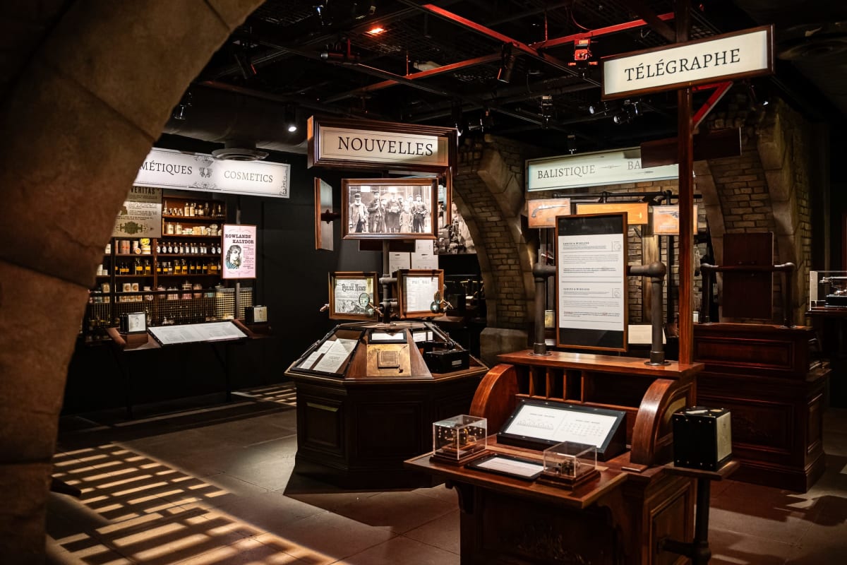 Exposition Sherlock Holmes.