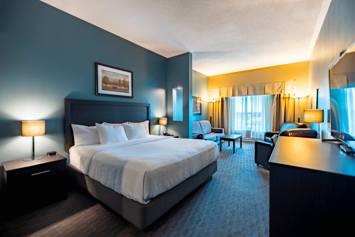Chambre au Quality Inn & Suites Victoriaville