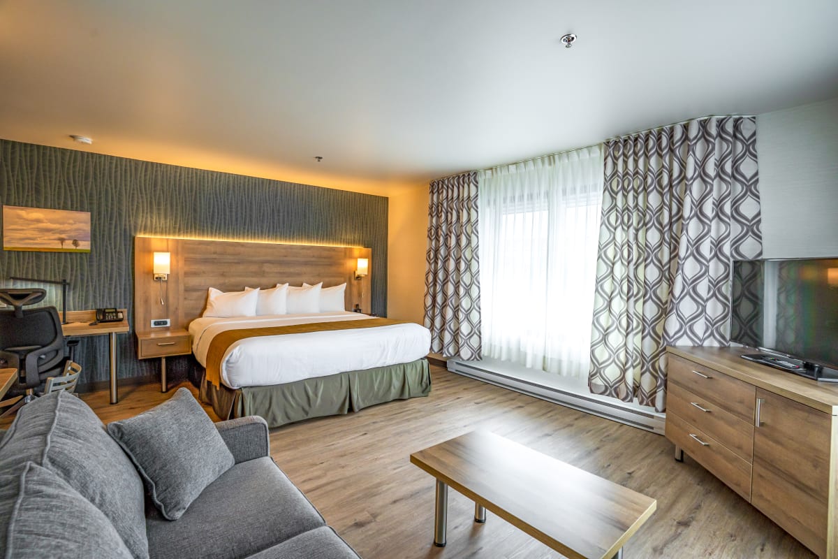 Chambre au Quality Suites Drummondville
