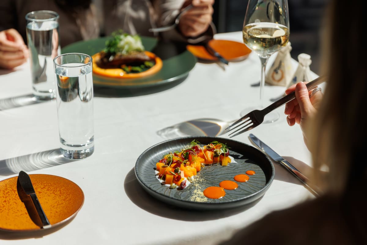 Assiette gastronomie autochtone 