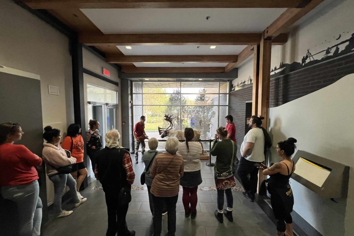 Visite guidée d'un centre culturel