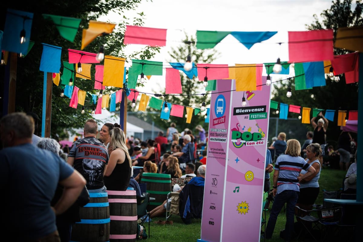 Foule au Festival POP ton été.