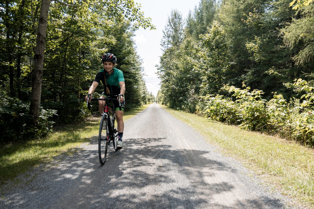 Vélopiste Jacques-Cartier.