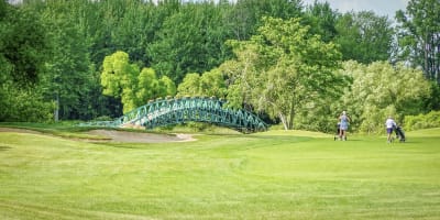 View of Le Royal Bromont Golf Course.