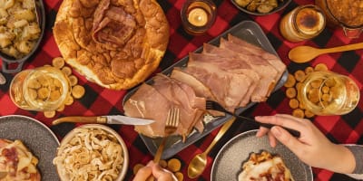 Plats de la Cabane à pommes à Labonté de la pomme.