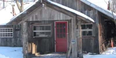 Extérieure de la Cabane à sucre Le Blairfindie.