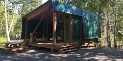 Camping de la réserve faunique de Port-Daniel 