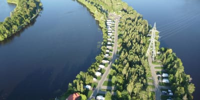 Camping du Parc de l’île Melville - Vue aérienne
