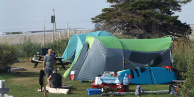Camping à Cap Aventure en Gaspésie