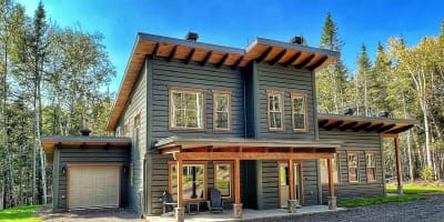 Cascapedia Lodge - Chalet noir
