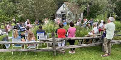 Malvina Center of Creation and Presentation Center - Group of people in nature