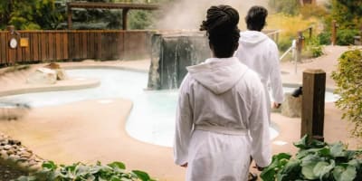 Couple au spa