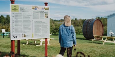 Cidrerie du Minot - Interpretive panels