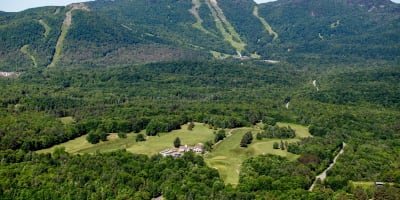 Vue du Club de golf Mont-Orford.