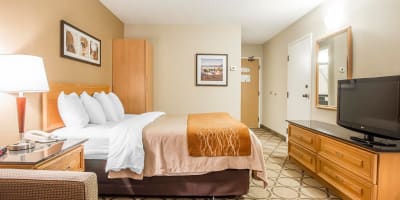 Chambre au Comfort Inn Rimouski.