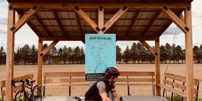 Pistes cyclables dans le Haut-Richelieu