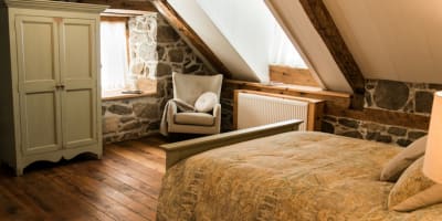Chambre au B&B Le Canadien.