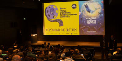 Public du Festival International du Film pour Enfants de Montréal (FIFEM) au Cinéma du Musée